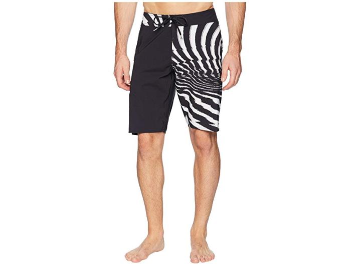 Volcom Lido Block Mod 21 Boardshorts (new Black) Men's Swimwear