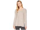 Tribal Long Sleeve V-neck Sweater (dark Pebble) Women's Sweater