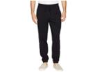Vince Mixed Media Sweatpants (black) Men's Casual Pants