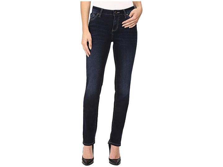 Jag Jeans Portia Straight Platinum Denim In Indio (indio) Women's Jeans
