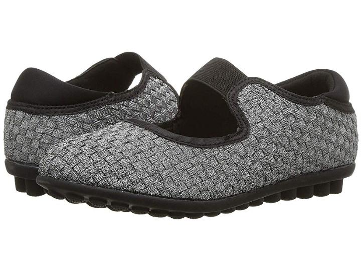Bernie Mev. Kids Kendra (little Kid/big Kid) (pewter) Girl's Shoes