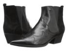 Nine West Cedar (black/black Leather) Women's Pull-on Boots