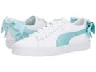 Puma Kids Basket Bow Jr (big Kid) (island Paradise) Girls Shoes