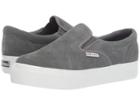 Superga 2306 Suew Sneaker (dark Grey Suede) Women's Shoes