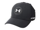 Under Armour Ua Official Tour Cap 2.0 (youth) (black/white/white) Caps