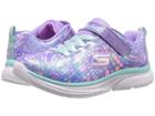 Skechers Kids Wave Lites (little Kid/big Kid) (lavendar/multi) Girl's Shoes
