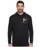 Puma Rebel Gold Hoodie Fleece (cotton Black) Men's Sweatshirt