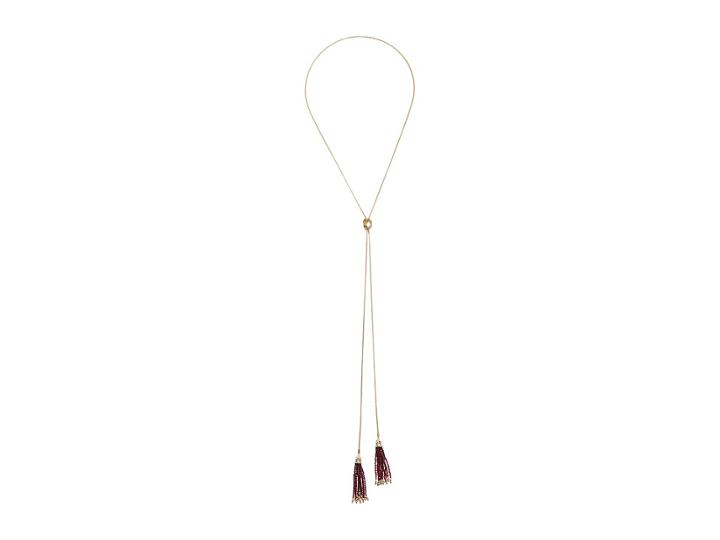 Kendra Scott Annora Necklace (gold/red Garnet) Necklace