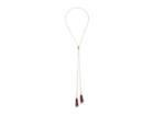 Kendra Scott Annora Necklace (gold/red Garnet) Necklace