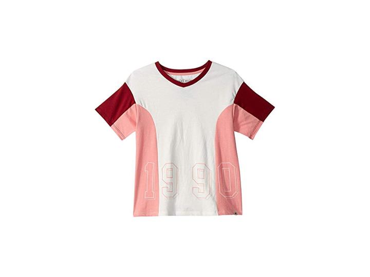 Lucky Brand Kids Estella Tee (little Kids) (whisper White) Girl's T Shirt