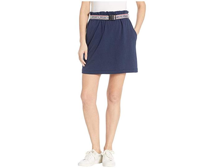 Juicy Couture Solid Buckle Track Skirt (regal) Women's Skirt