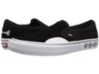 Vans Slip-on Pro ((independent) Black/white) Men's Skate Shoes