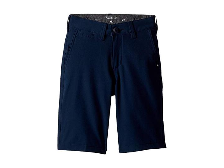 Quiksilver Kids Union Amphibian Shorts 19 (big Kids) (navy Blazer) Boy's Shorts