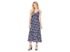 Cece V-neck Ivy Forest Maxi Dress (bluebird) Women's Dress