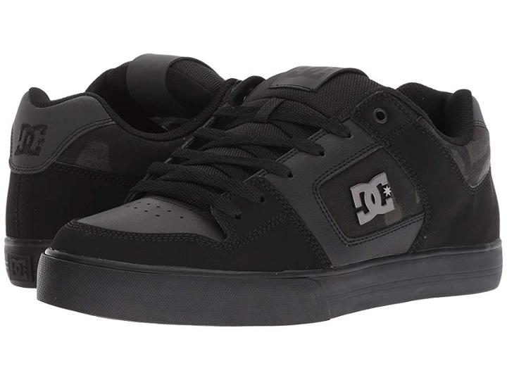 Dc Pure Se (black/camouflage) Men's Skate Shoes