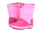 Crocs Kids Crocband Lodge Point Boot (toddler/little Kid) (candy Pink/party Pink) Girls Shoes