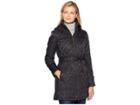 Vince Camuto Belted Quilt Jacket L1361 (black) Women's Coat