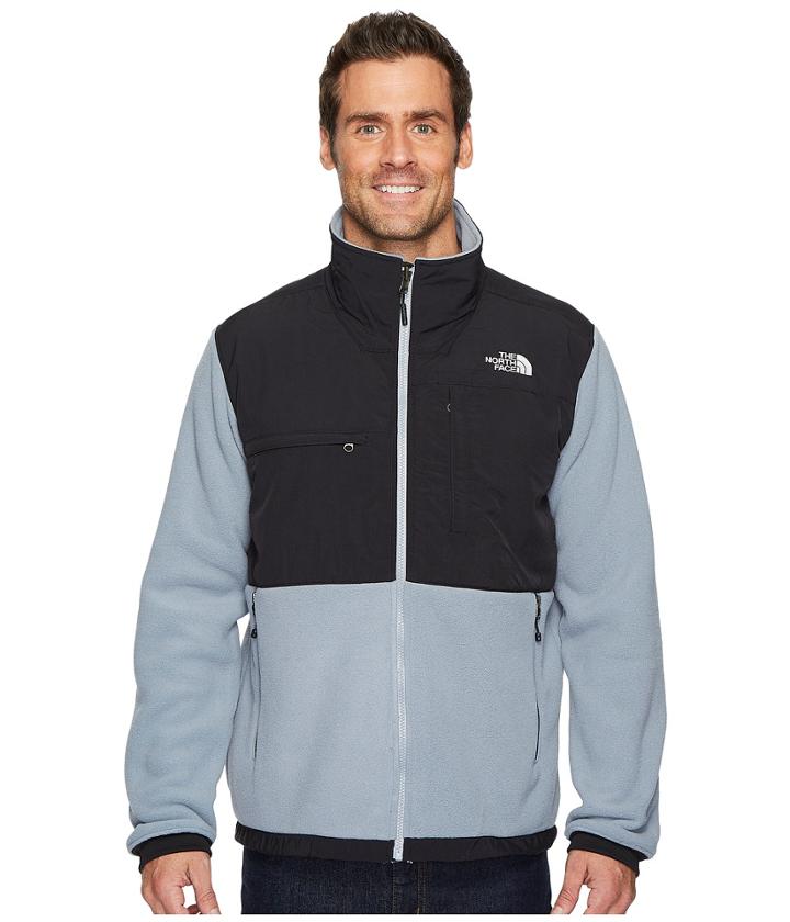 The North Face Denali 2 Jacket (mid Grey/tnf Black) Men's Coat