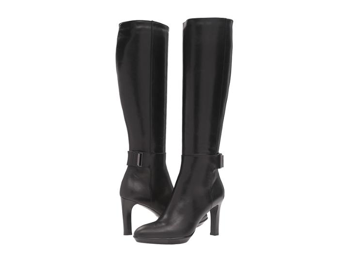 Aquatalia Regan (black Calf) Women's Boots