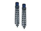 Kate Spade New York Glitzville Chain Fringe Earrings (blue) Earring