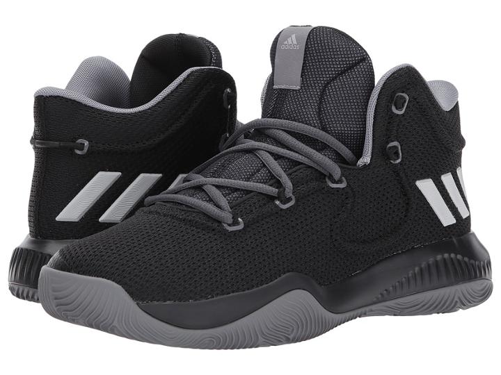 Adidas Crazy Explosive Td (core Black/grey Two/grey Three) Men's Basketball Shoes