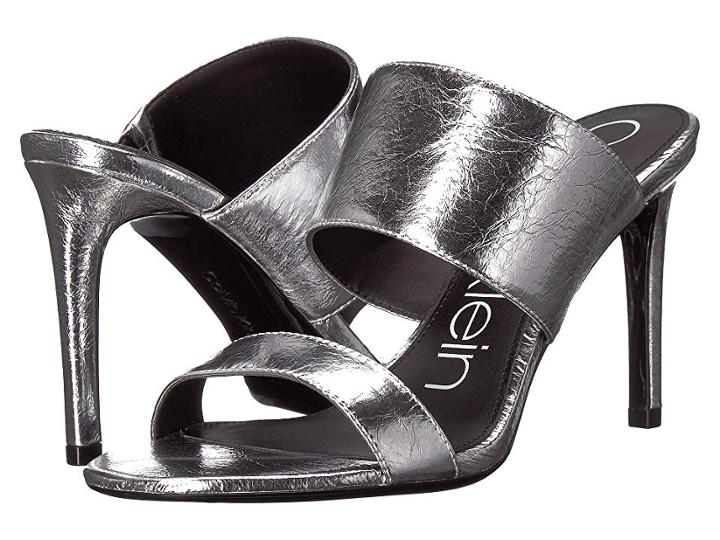 Calvin Klein Rema (silver Thrill Metallic) Women's Shoes
