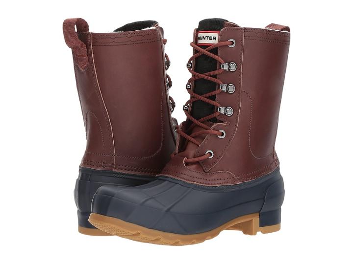 Hunter Original Insulated Pac (burnt Sienna/navy) Women's Boots