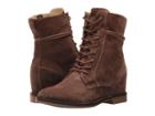Hush Puppies Bab Felise (brown Suede) Women's Dress Lace-up Boots