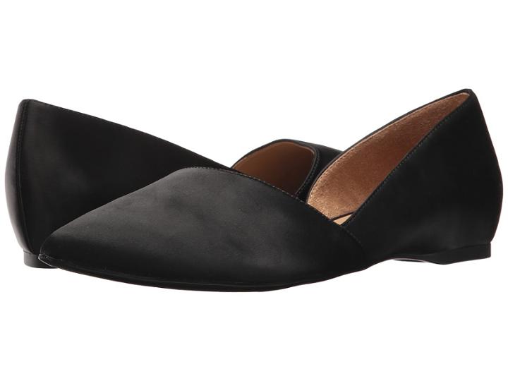 Naturalizer Samantha (black Satin) Women's Flat Shoes