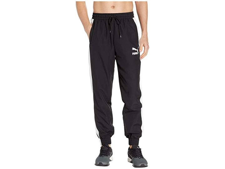 Puma Iconic T7 Track Pants Woven (puma Black) Men's Casual Pants
