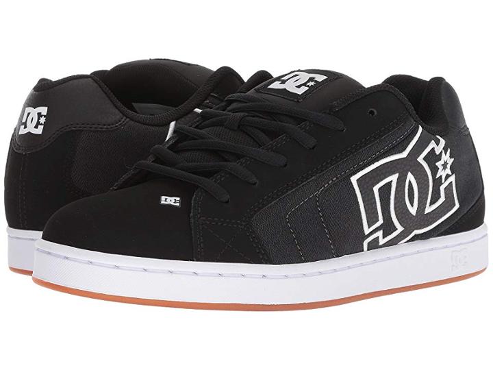 Dc Net Se (black/herringbone) Men's Skate Shoes