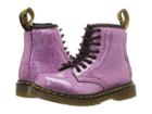 Dr. Martens Kid's Collection 1460 Patent Glitter Toddler Brooklee Boot (toddler) (dark Pink Coated Glitter) Girls Shoes