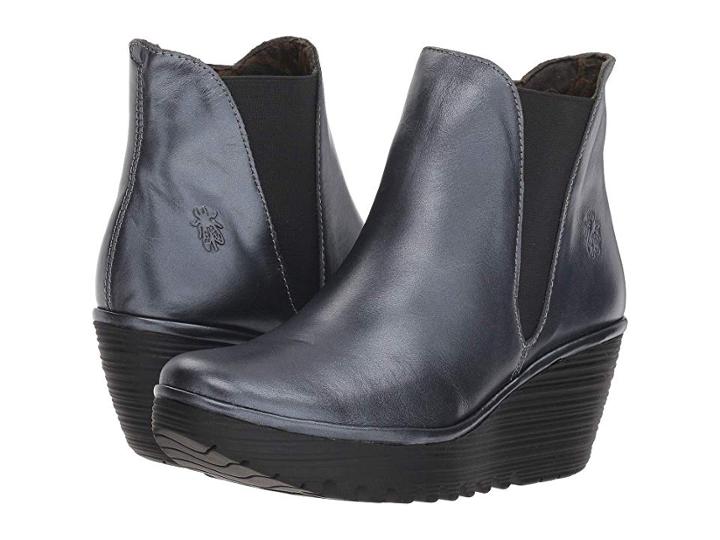 Fly London Yozo924fly (graphite Kelpie) Women's Shoes