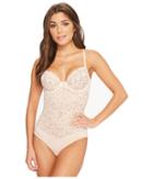 Dkny Intimates Classic Lace Underwire Bodysuit (rosewater) Women's Jumpsuit & Rompers One Piece