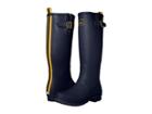 Joules Tall Field Welly (french Navy Rubber) Women's Rain Boots