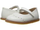 Elephantito Martina Flats (toddler) (white) Girls Shoes