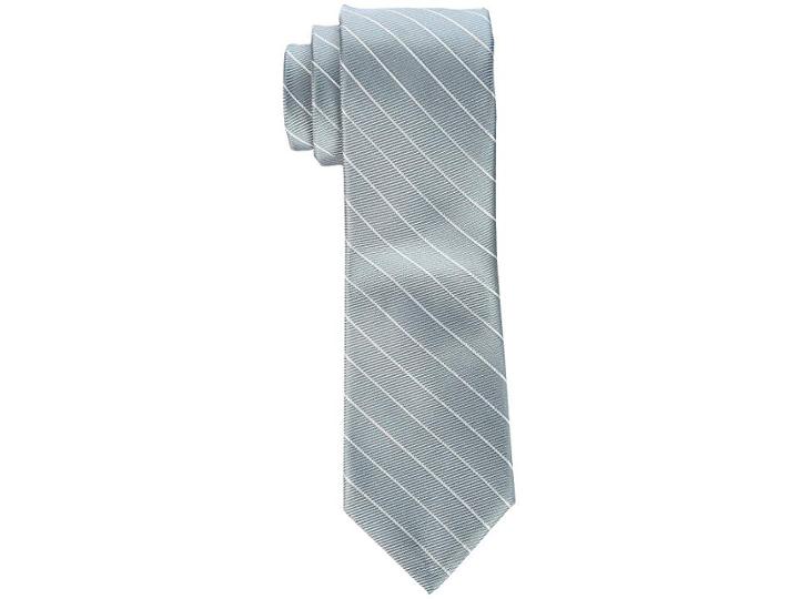 Calvin Klein Hi Rib Pinstripe (aqua) Ties