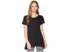 Exofficio Wanderluxtm Cross-back Short Sleeve Top (black) Women's Short Sleeve Pullover