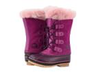 Sorel Kids Joan Of Arctic (little Kid/big Kid) (raspberry/purple Dahlia) Girls Shoes