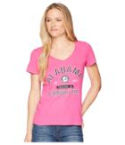 Champion College Alabama Crimson Tide University V-neck Tee (wow Pink) Women's T Shirt