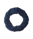 Free People Love Bug Chenille Cowl (navy) Scarves