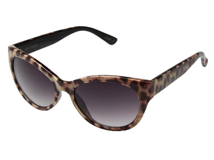 Betsey Johnson Bj869156 (black) Fashion Sunglasses