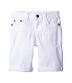 True Religion Kids Geno Shorts (toddler/little Kids) (white) Boy's Shorts