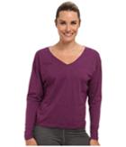 Prana Bianca Top (red Violet) Women's Long Sleeve Pullover