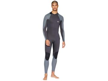 Billabong 302 Furn Absolute Back Zip Glued And Blind Stitched (ash) Men's Wetsuits One Piece