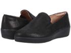 Fitflop Superskate Pebbled-leather (black) Women's  Shoes