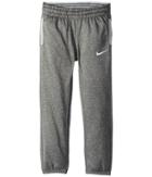Nike Kids Thermal Pants At Cuff (little Kids) (dark Gray Heather/white) Girl's Casual Pants