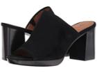 Frye Blake Mule (black Suede) Women's Clog/mule Shoes