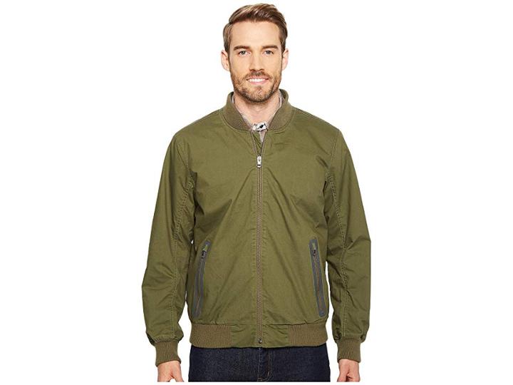 Prana Brookridge Bomber Jacket (cargo Green) Men's Coat