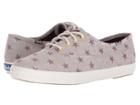 Keds Champion Star Chambray (mahogany) Women's Lace Up Casual Shoes